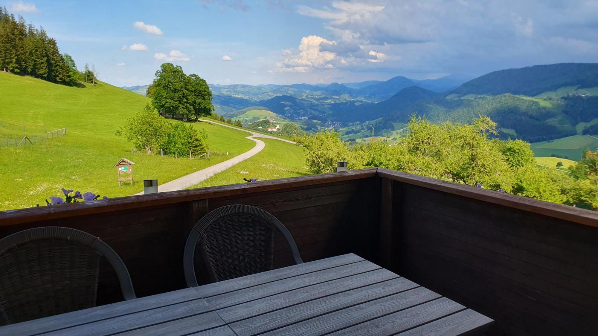 Ferienwohnung Mitterhirschberg, Familie Schweighuber Waidhofen an der Ybbs Exterior foto